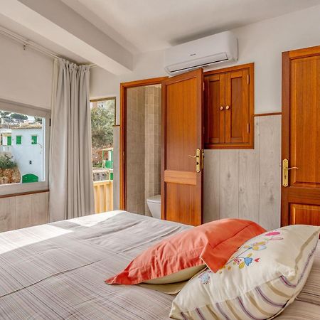 Chalet Cal Tio Miquel direkt am Meer, mit Wifi Santanyí Exterior foto